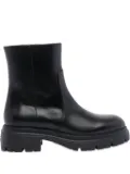 Stuart Weitzman zip-detail platform boots - Black