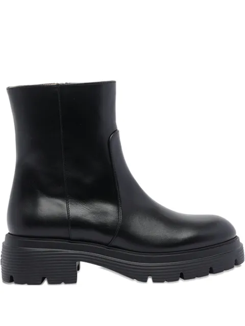 Stuart Weitzman botas con plataforma y cierre