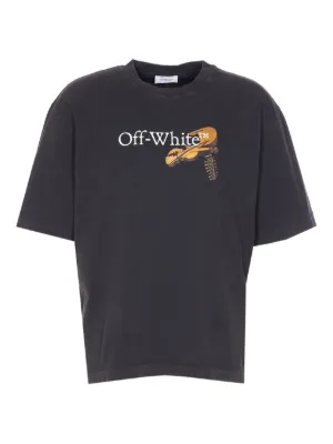 Off-White graphic-print T-shirt | Black | FARFETCH