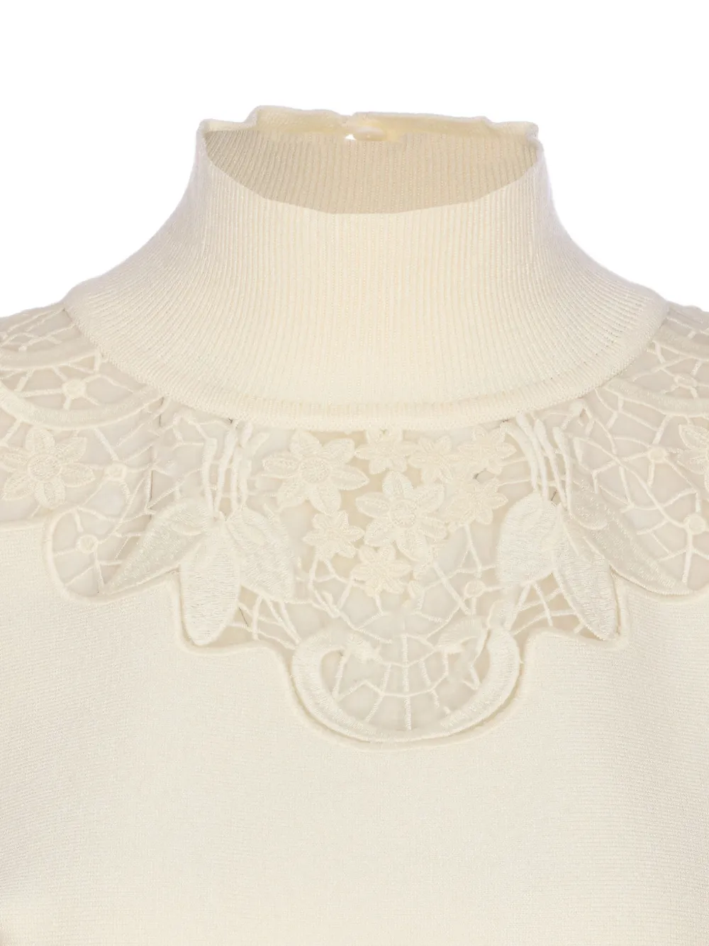 Twinset Knit Sweaters With Varied Textures And Designs In Neutral