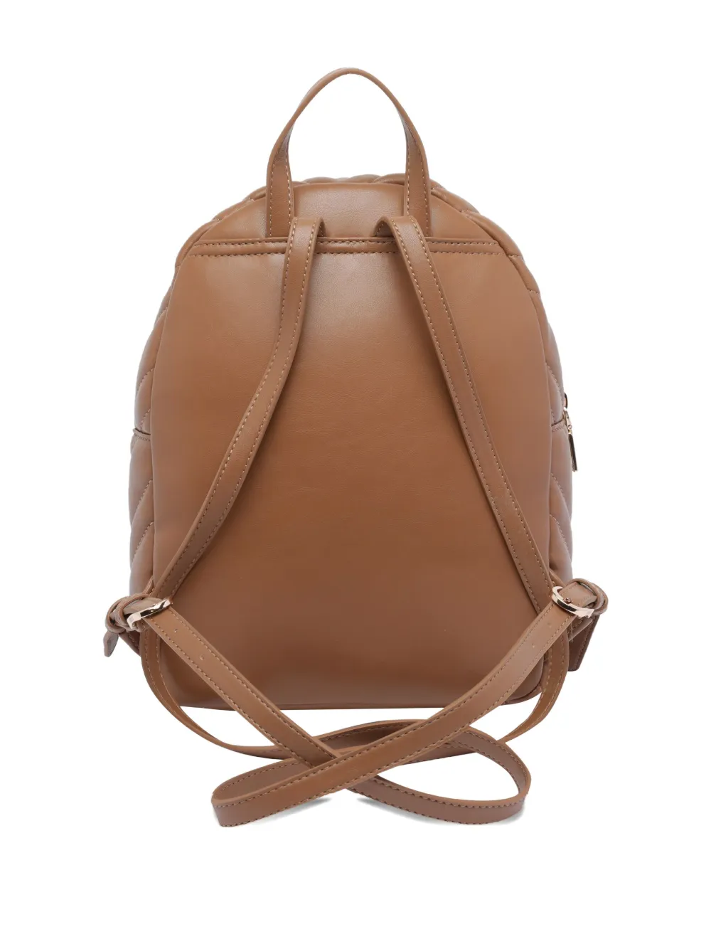 Liu •jo Quilted Chevron Backpack In Brown