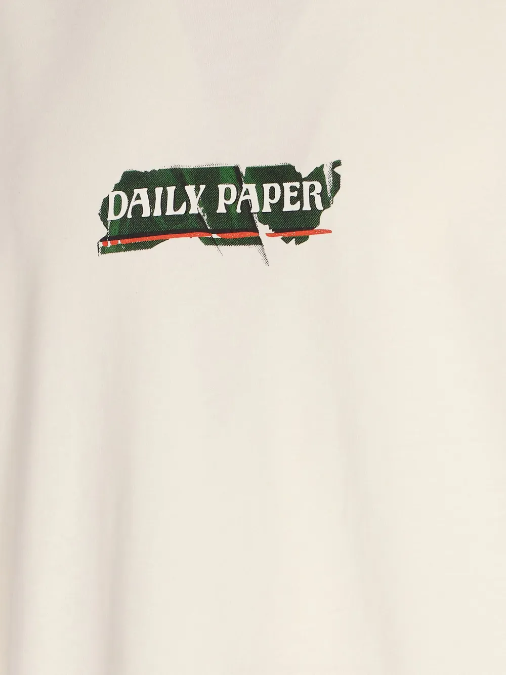 Daily Paper Sticker Ss T-shirt In White