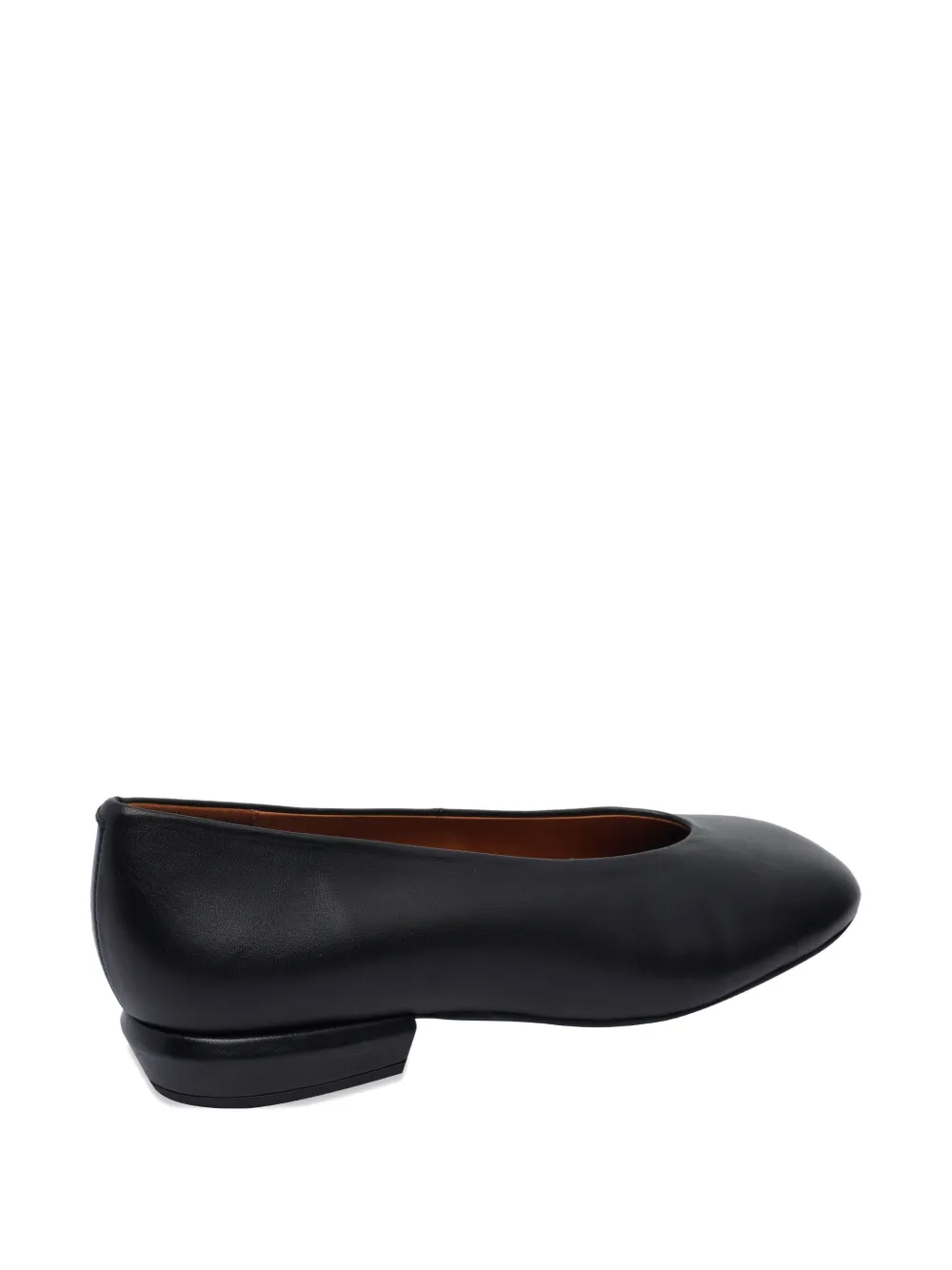 ANGEL ALARCON 25mm leather pumps Black