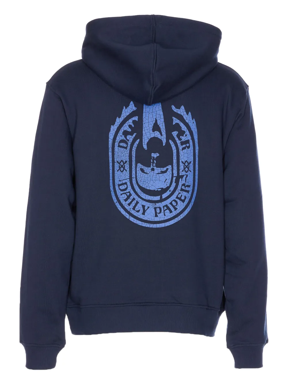 Daily Paper Candle Label kangaroo-pocket print hoodie | Hoodies | Image 2