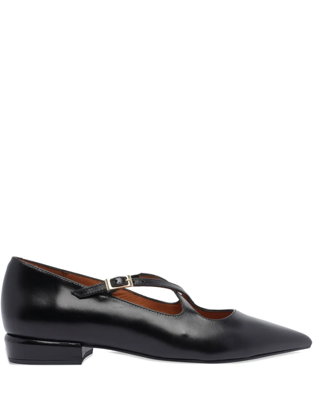 ANGEL ALARCON pointed-toe pumps Black