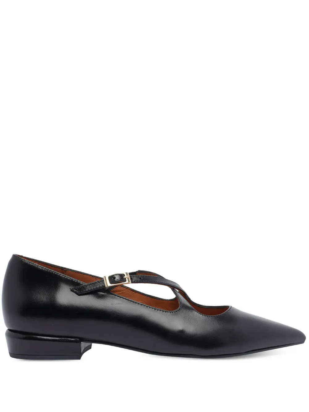 ANGEL ALARCON pointed-toe pumps Black