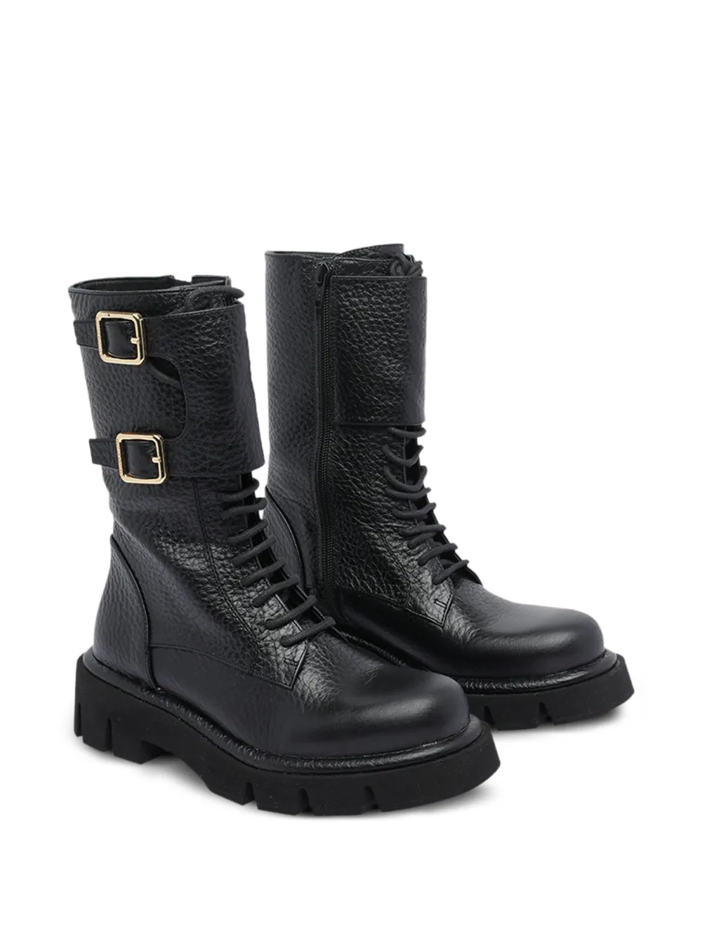 Paloma Barceló lace-up buckle boots | Combat Boots | Image 2