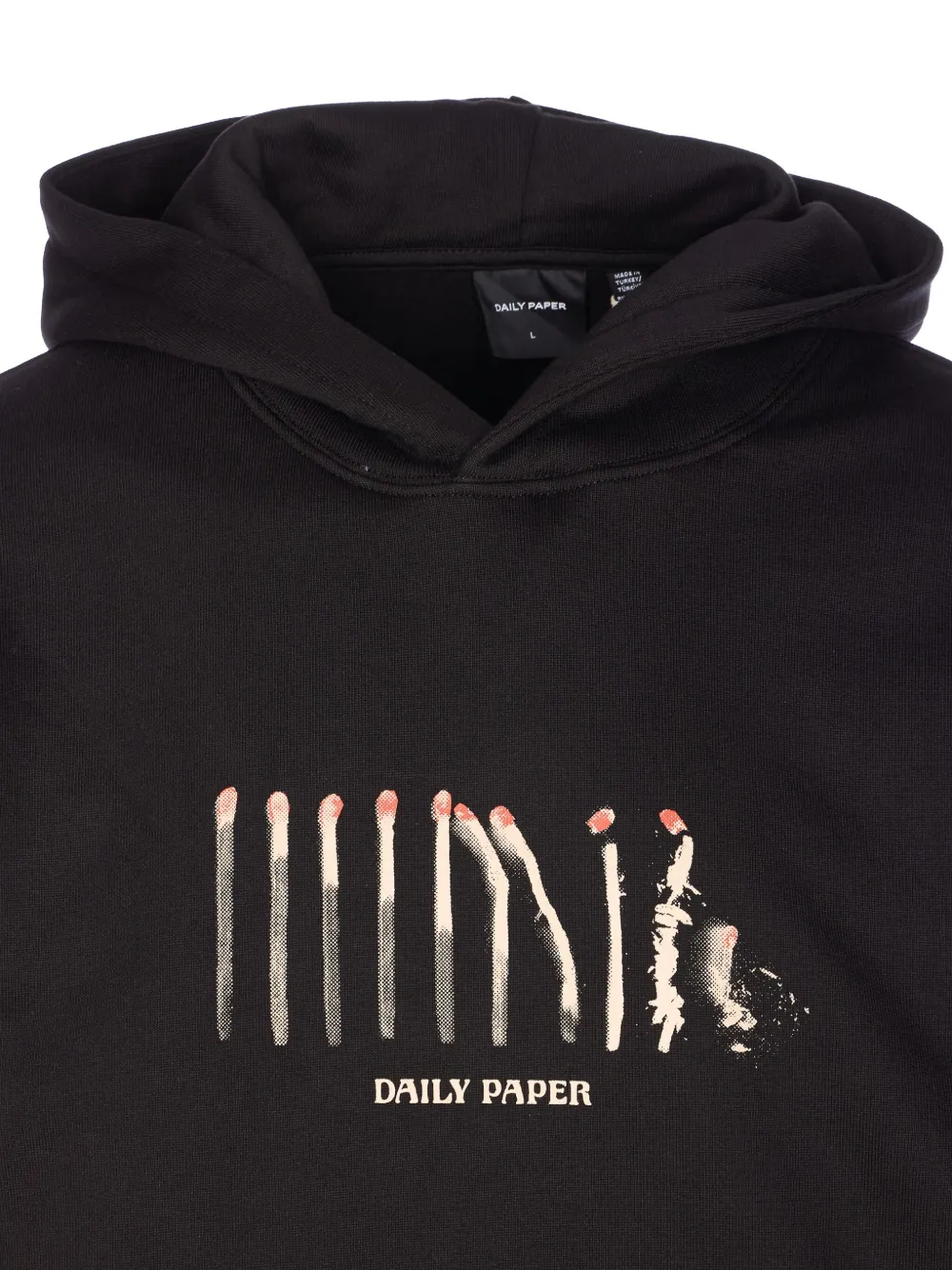 Daily Paper Light Cycle Hoodie In Black