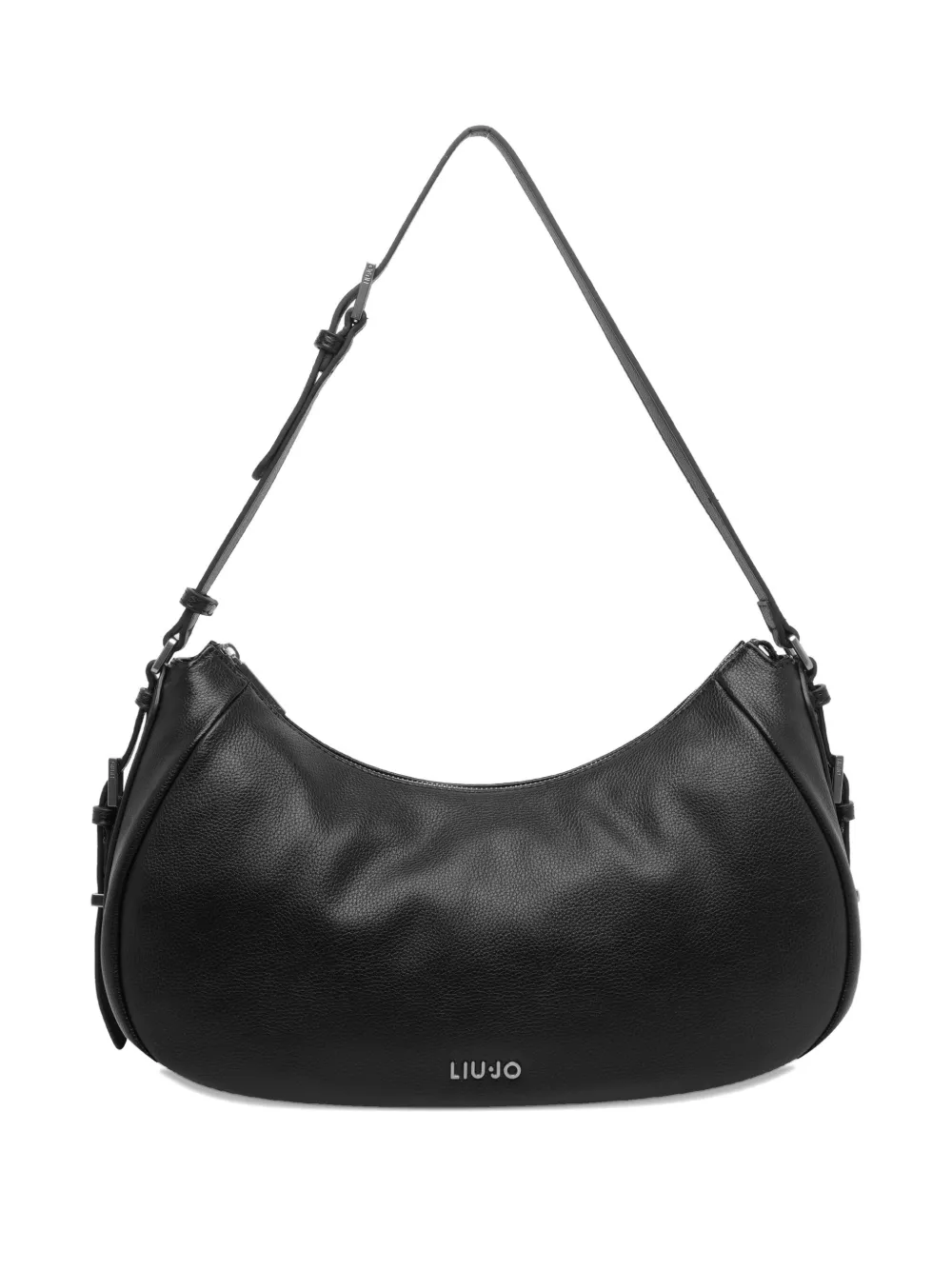 LIU JO logo-lettering shoulder bag - Zwart