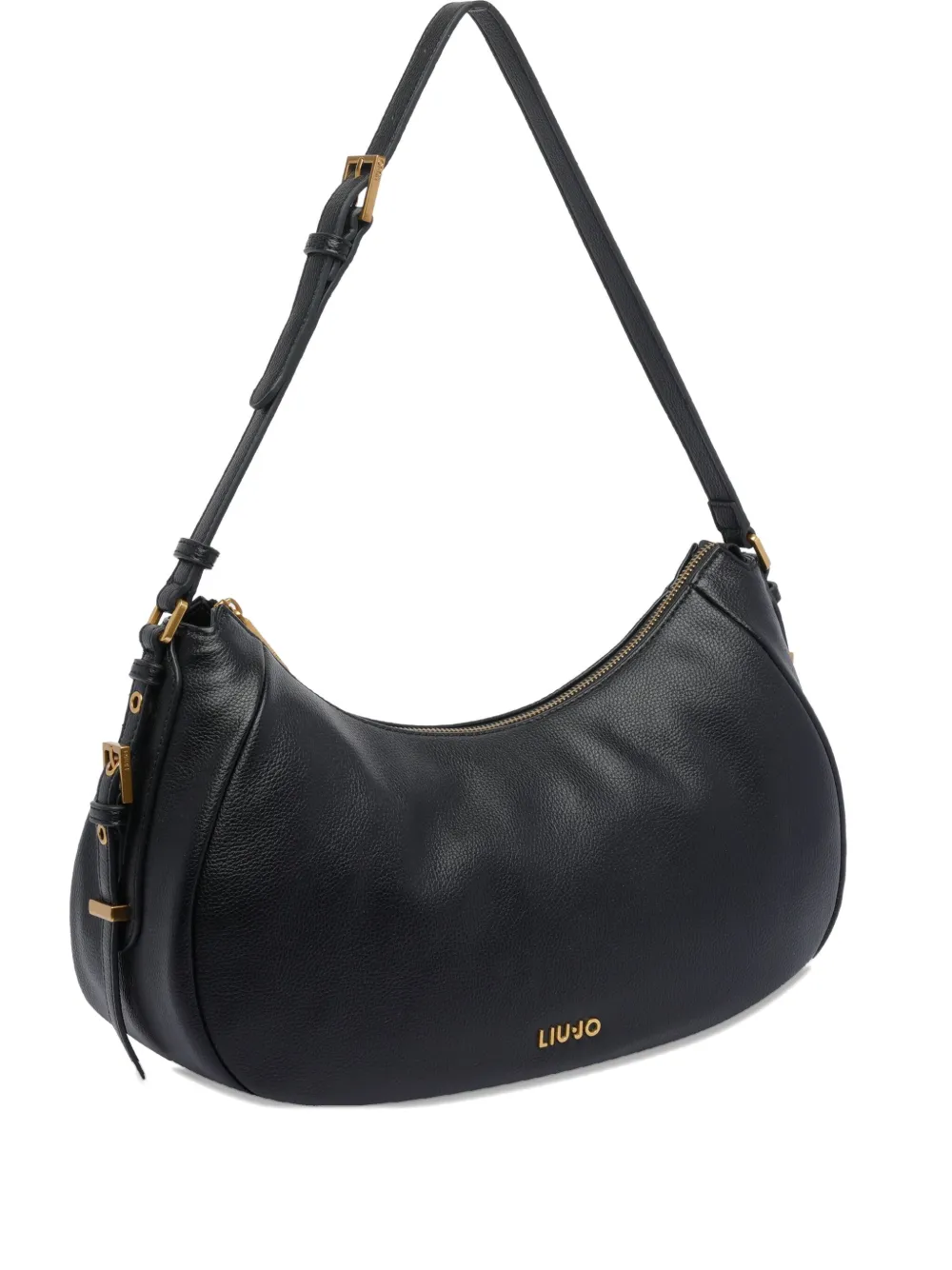 LIU JO logo-lettering shoulder bag | Black | Image 1