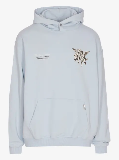 Represent Legacy Cherubs printed cotton hoodie