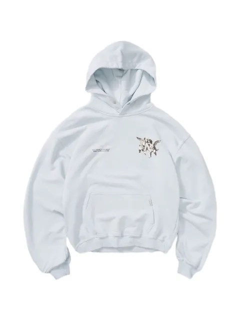 Represent Legacy Cherubs printed cotton hoodie