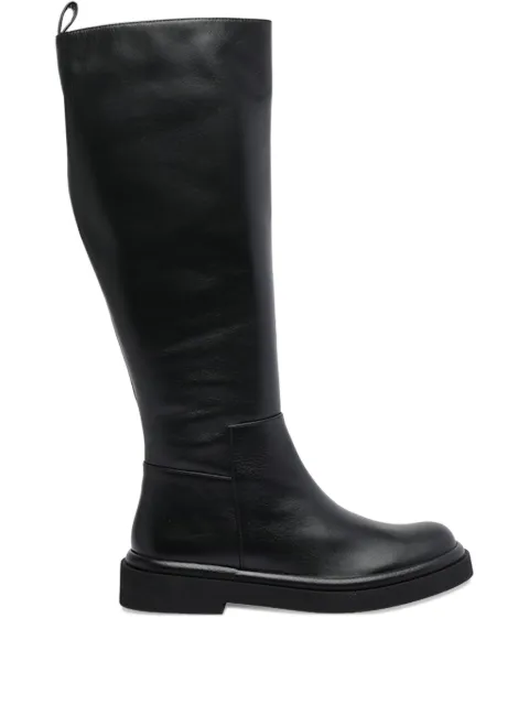 Paloma Barceló zip-detail calf leather boots