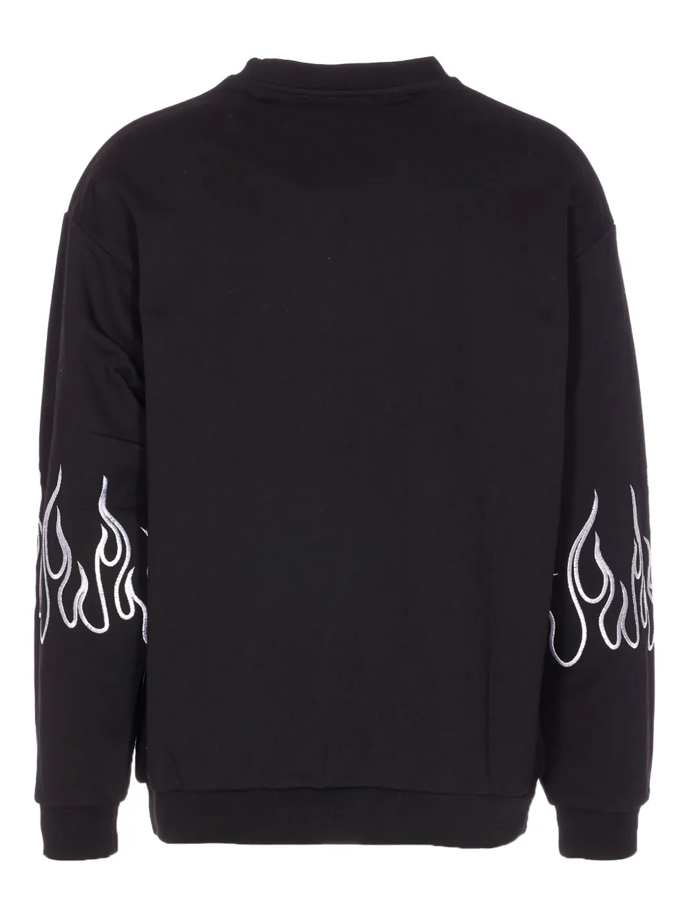 Vision Of Super flame-embroidered sweatshirt - Zwart