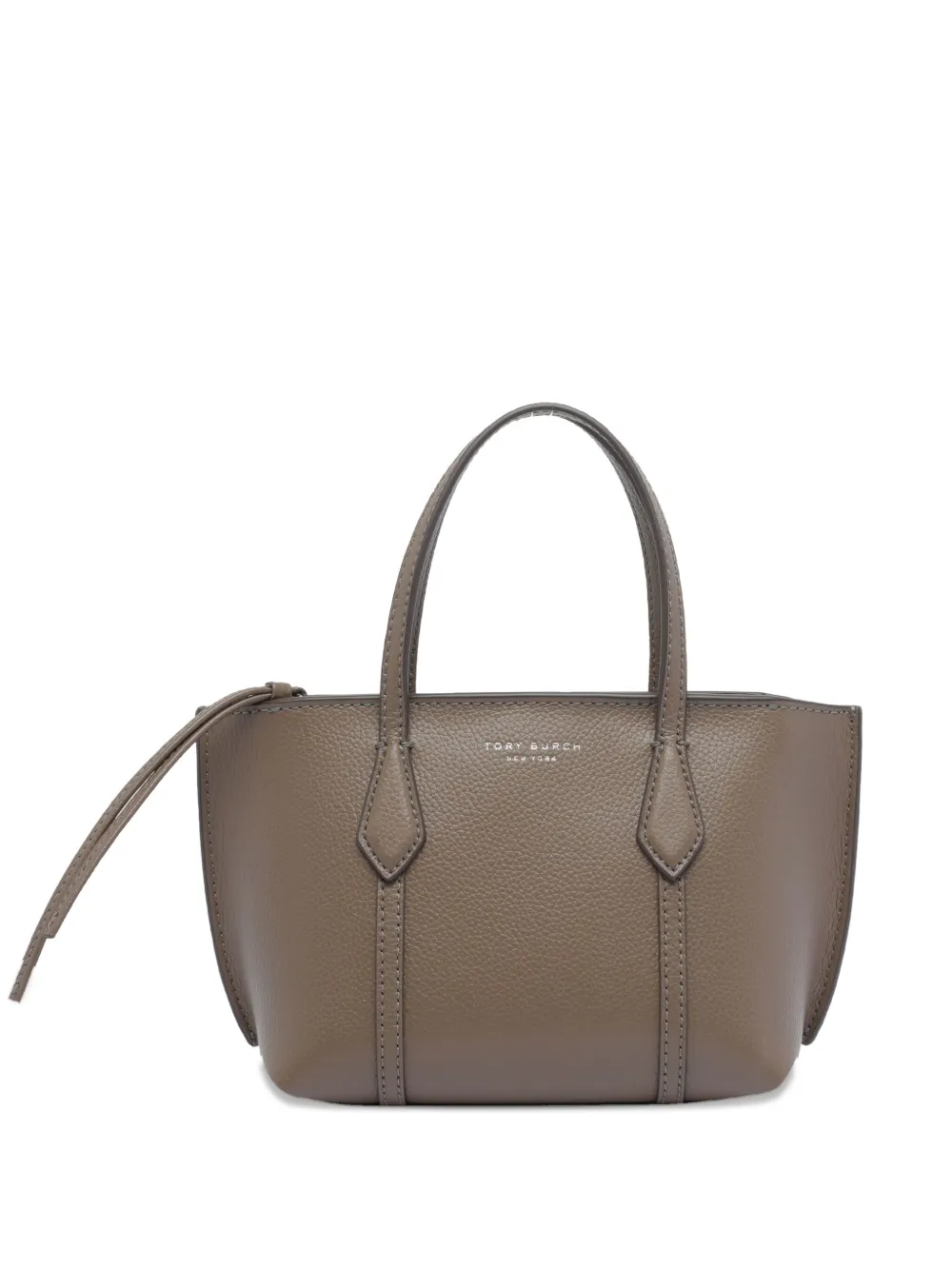 Tory Burch mini Perry zip tote bag | Brown | Image 1