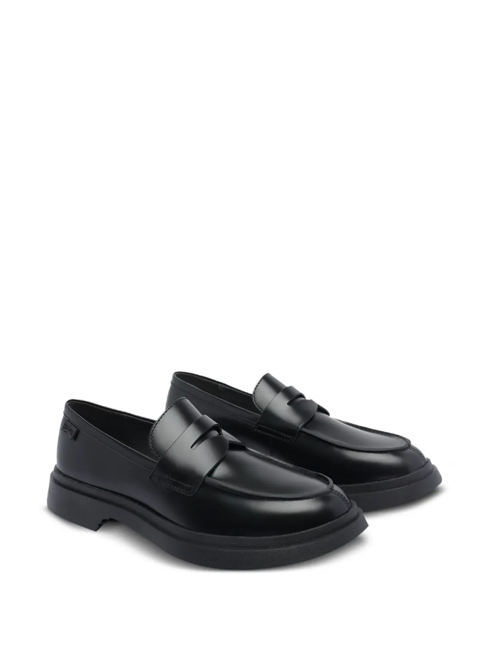 Camper penny-leather loafers - Zwart