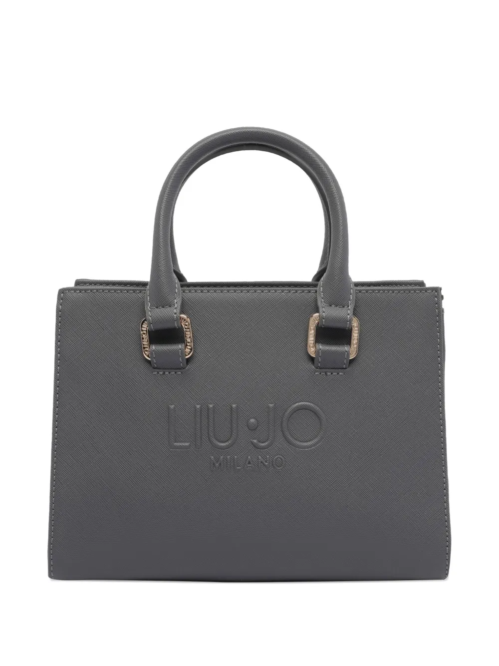 LIU JO logo-embossed tote bag | Grey | Image 1