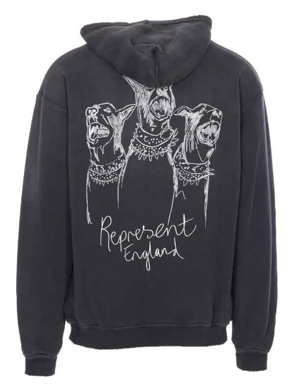 HOODIE DOGGY 7 Dessin OPOIL Print Signé Numéroté 03/100 42 x 30 cm