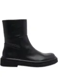Paloma Barceló zip-detail round-toe ankle boots - Black