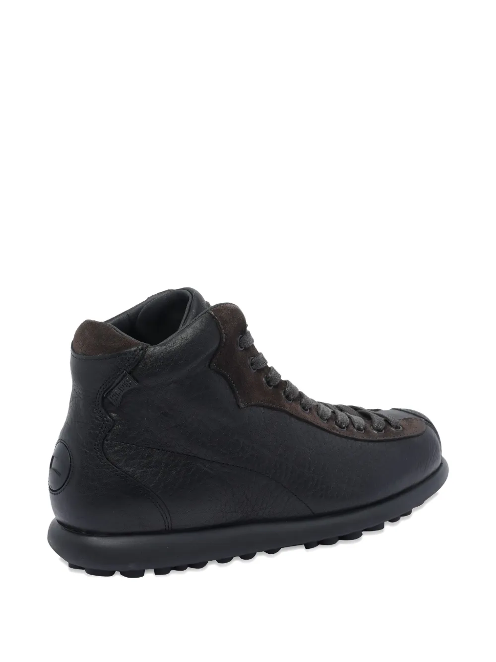Camper Pelotas Ariel lace-up leather boots Black