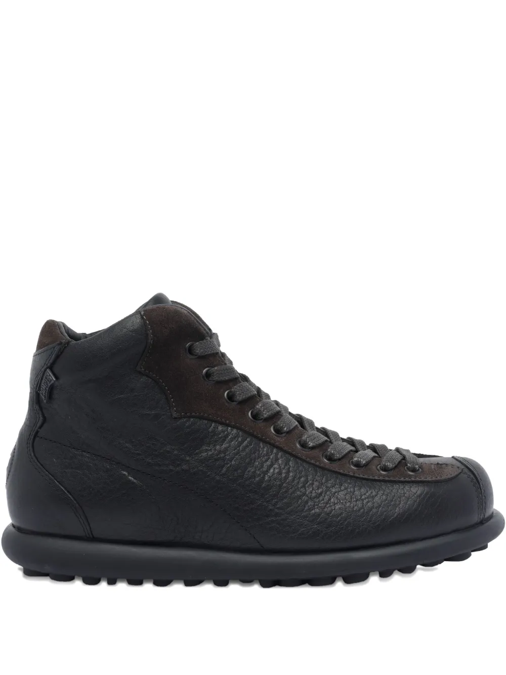 Camper Pelotas Ariel lace-up leather boots Black