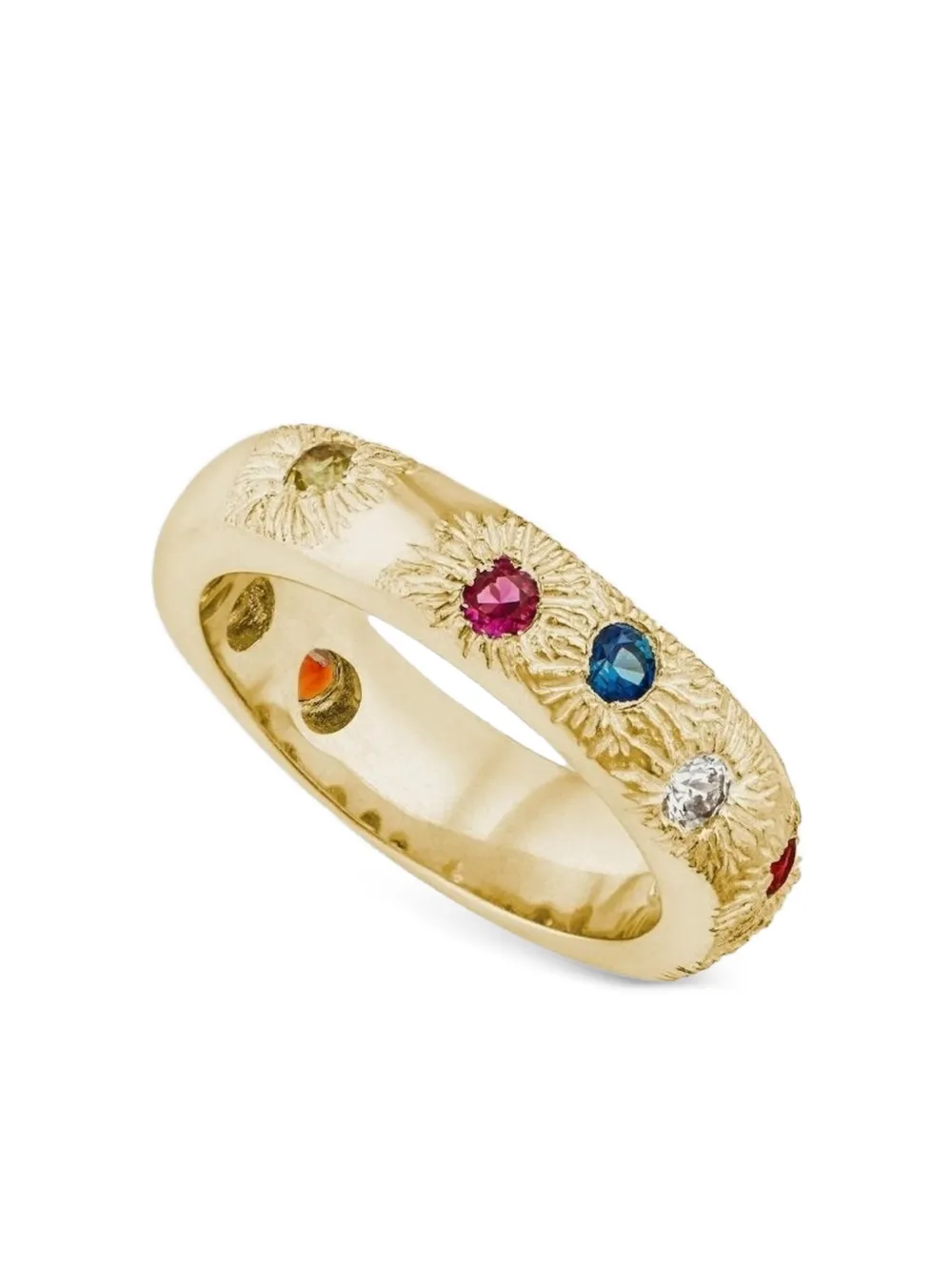 Bleue Burnham Mycorrhizal textured multi-stone ring | Fine Jewelry | Image 2