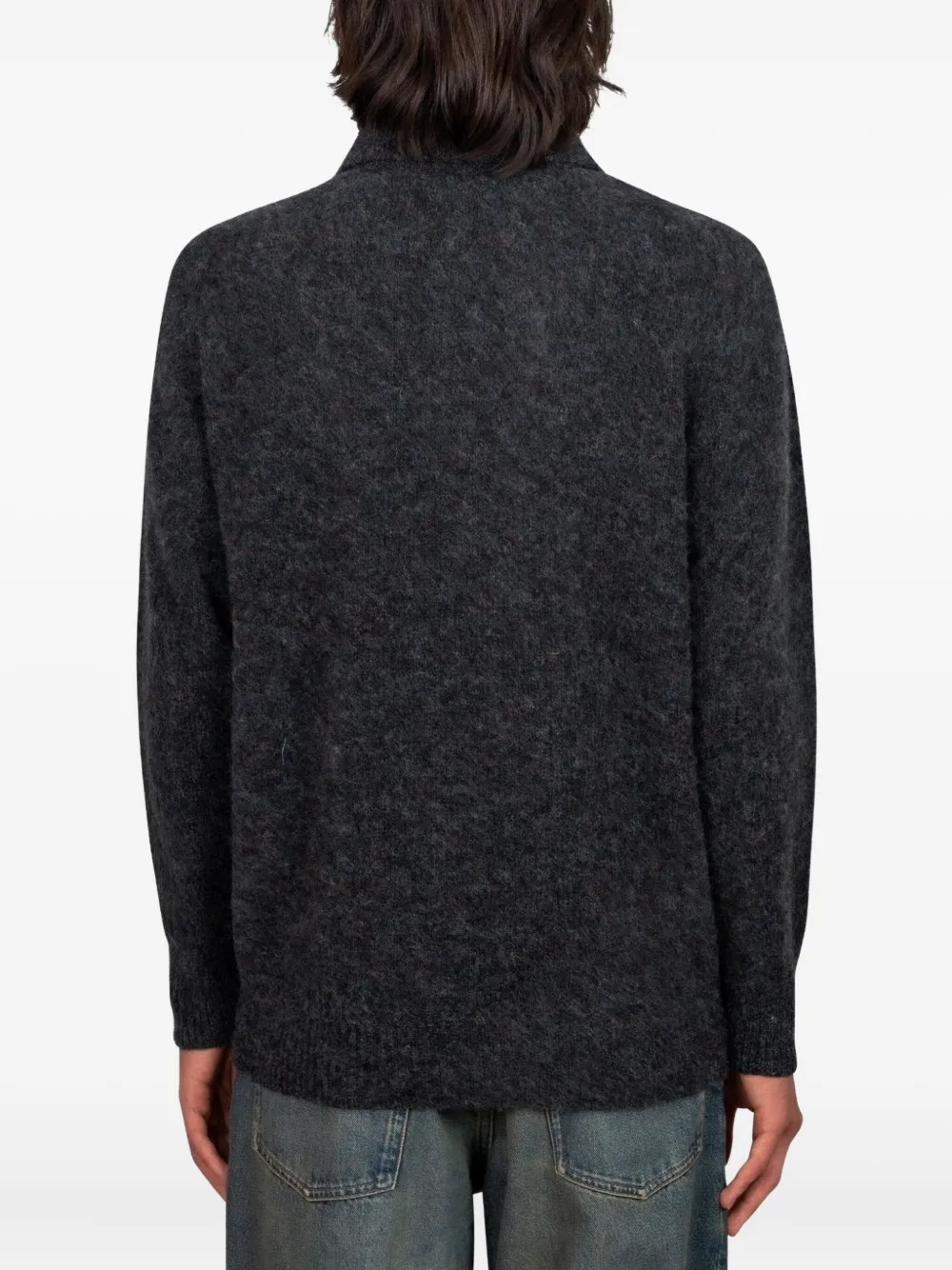 Another Aspect Wool Sweater In Gray