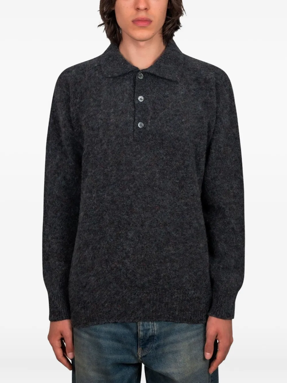 Another Aspect wool sweater | Grey | Image 1