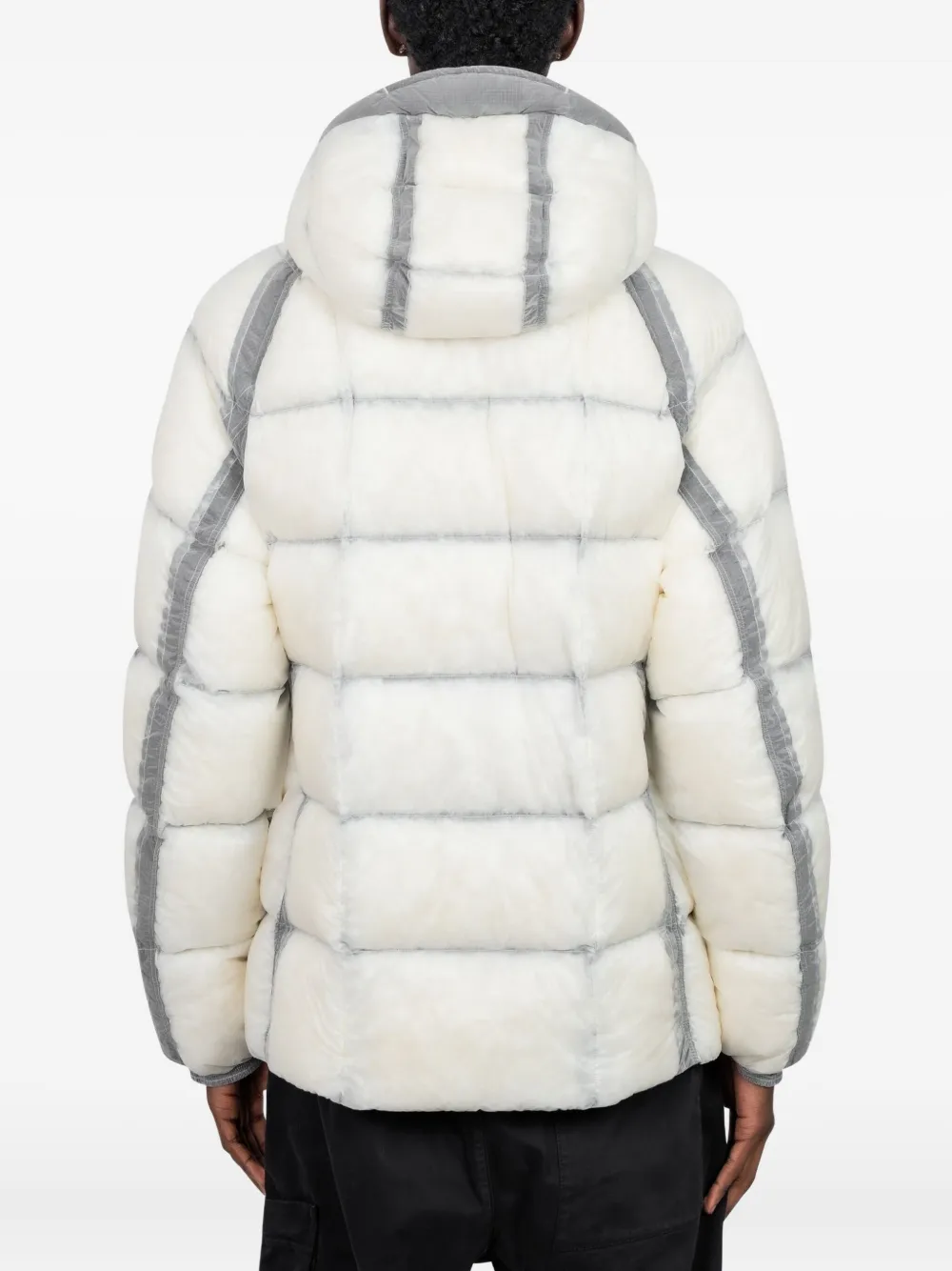 C.P. Company DD-Shell gewatteerd donsjack Beige
