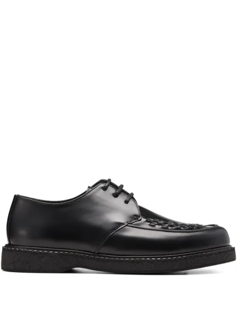 VINNY'S interwoven-detail lace-up derby shoes