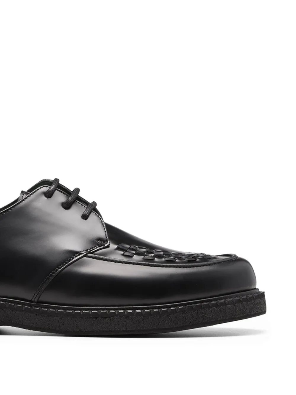 VINNY'S interwoven-detail lace-up derby shoes | Derby Shoes | Image 2