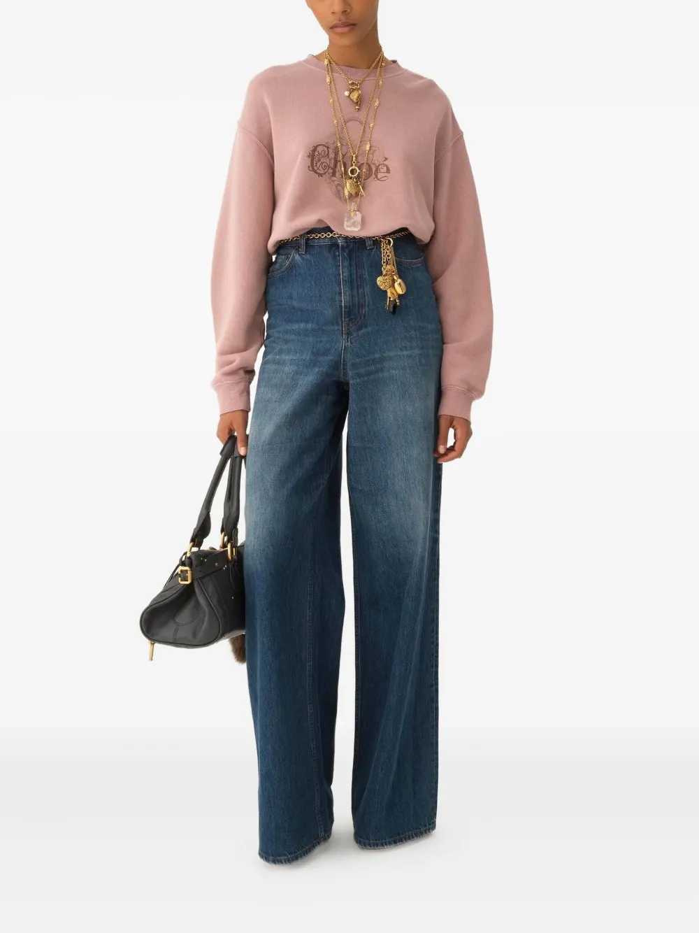 Chloé sudadera con cuello redondo | Sudaderas | Image 2