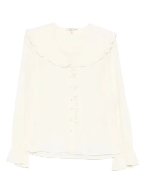Chloé ruffled-collar blouse