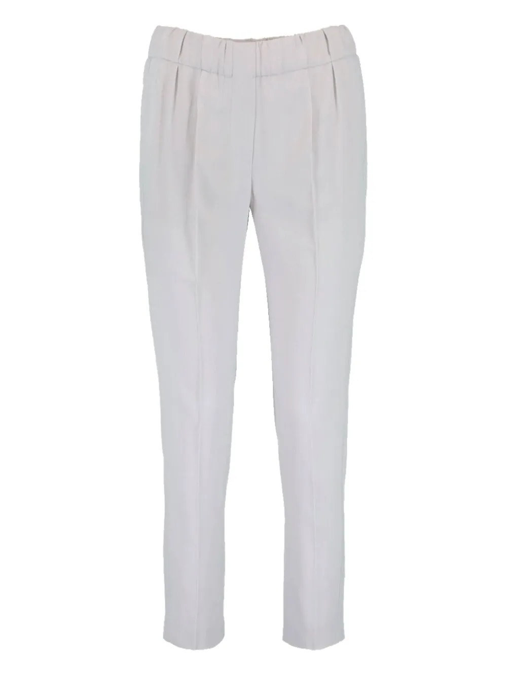 Brunello Cucinelli pull-on pleated trousers | Grey | Image 1