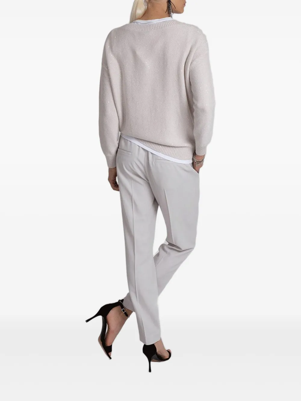 Brunello Cucinelli Plooibroek Grijs