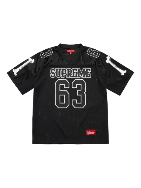 Supreme Stadium Bones Football "Black" T-Shirt