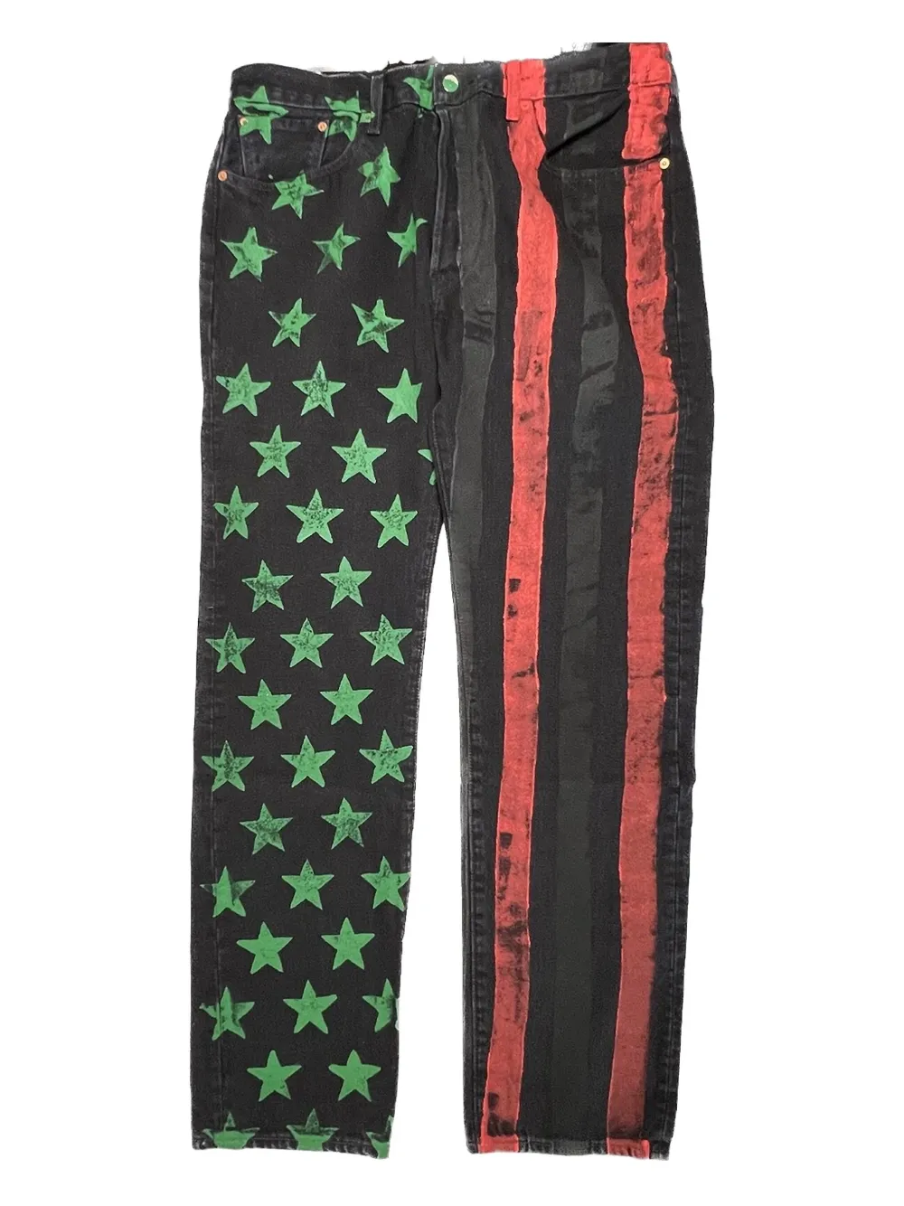 Denim Tears Cactus Tears Jeans In Black