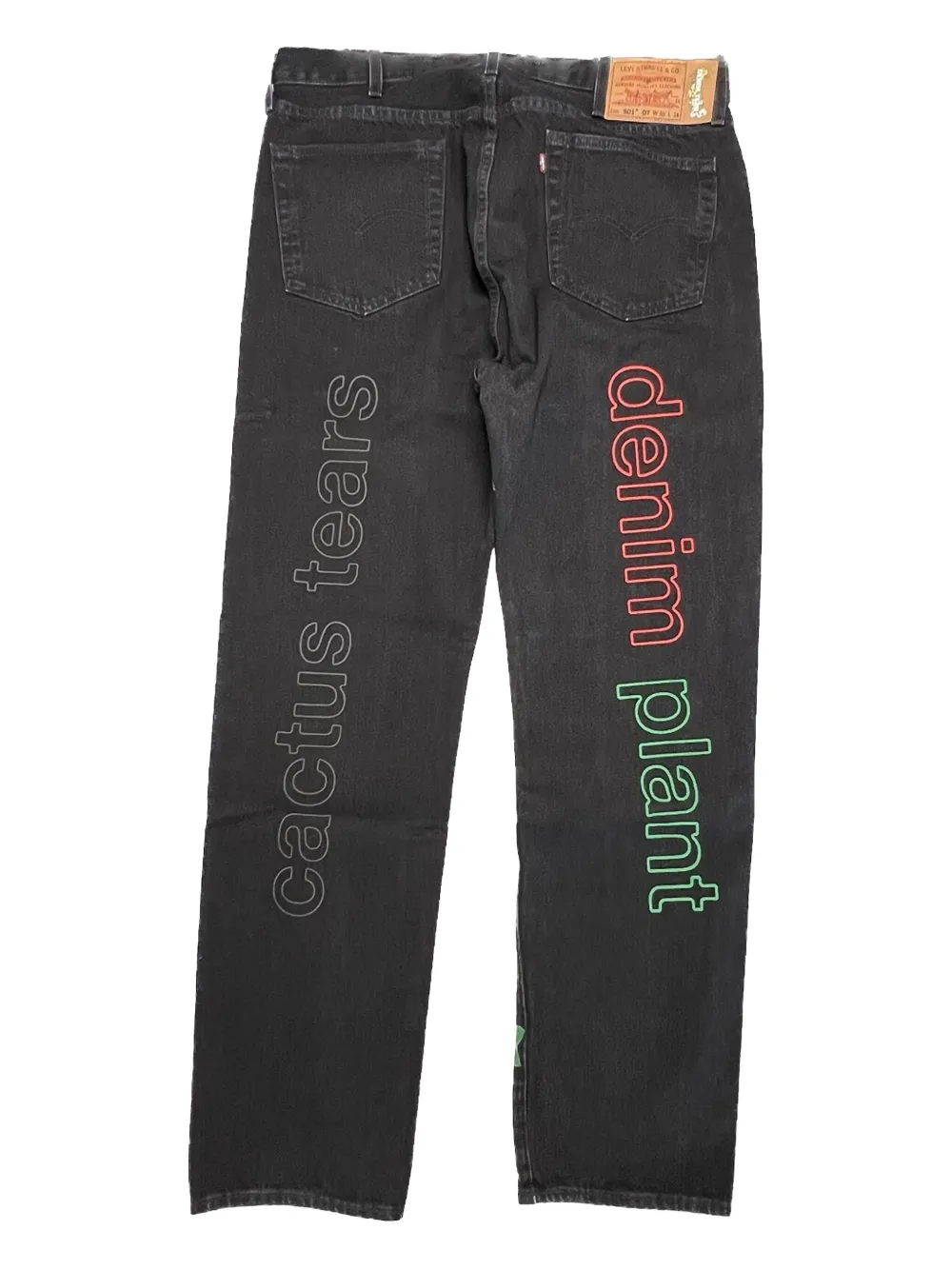 Denim Tears Cactus Tears jeans - Zwart