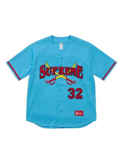 Supreme playera Stadium Swords Baseball Blue