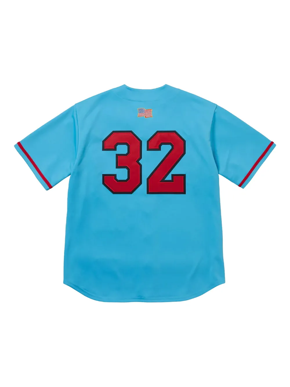 Supreme Stadium Swords Baseball Blue T-shirt - Blauw
