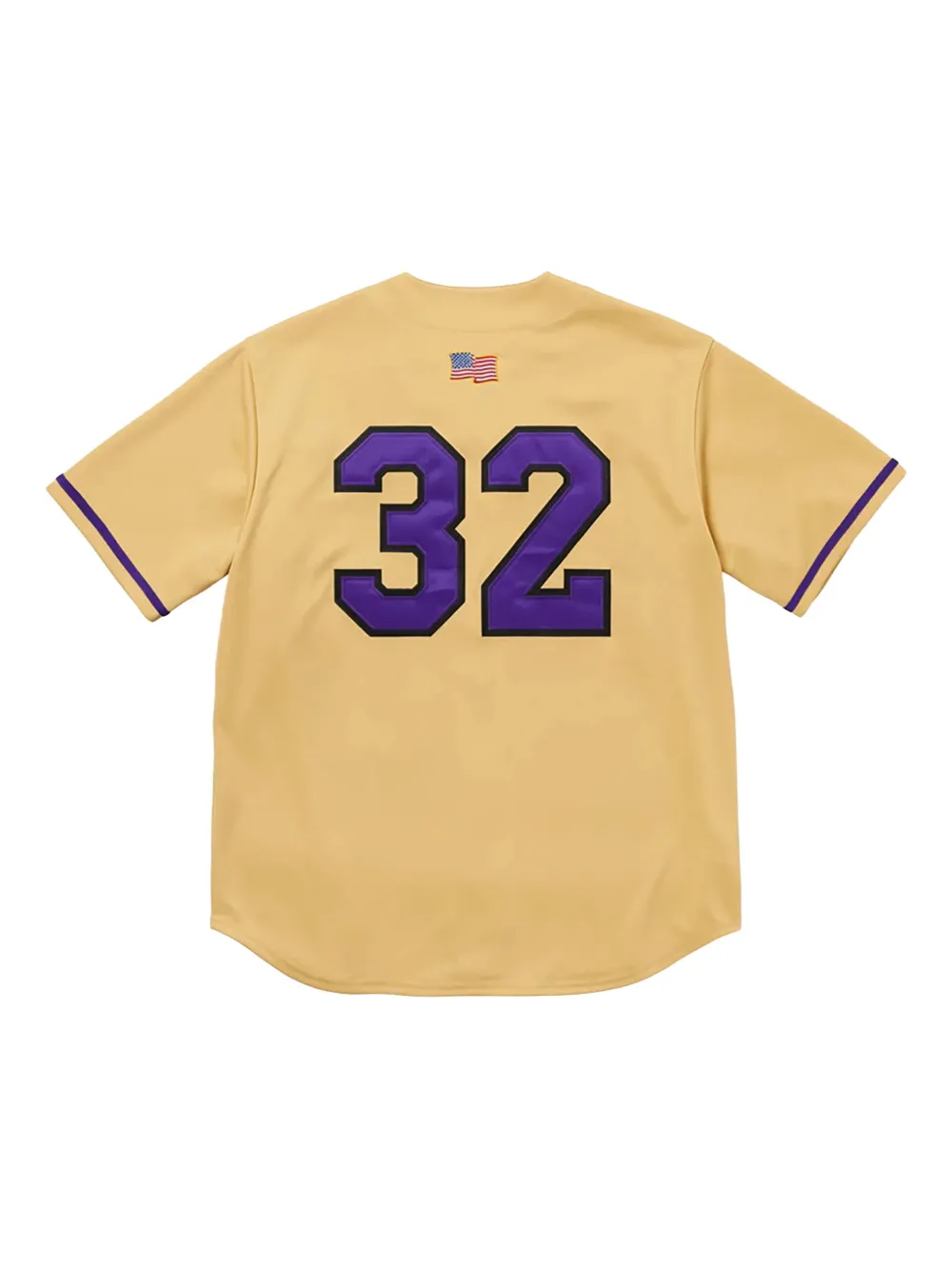 Supreme Stadium Swords Baseball Yellow T-shirt - Geel