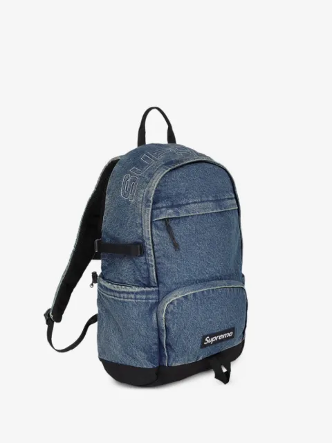 Supreme denim backpack
