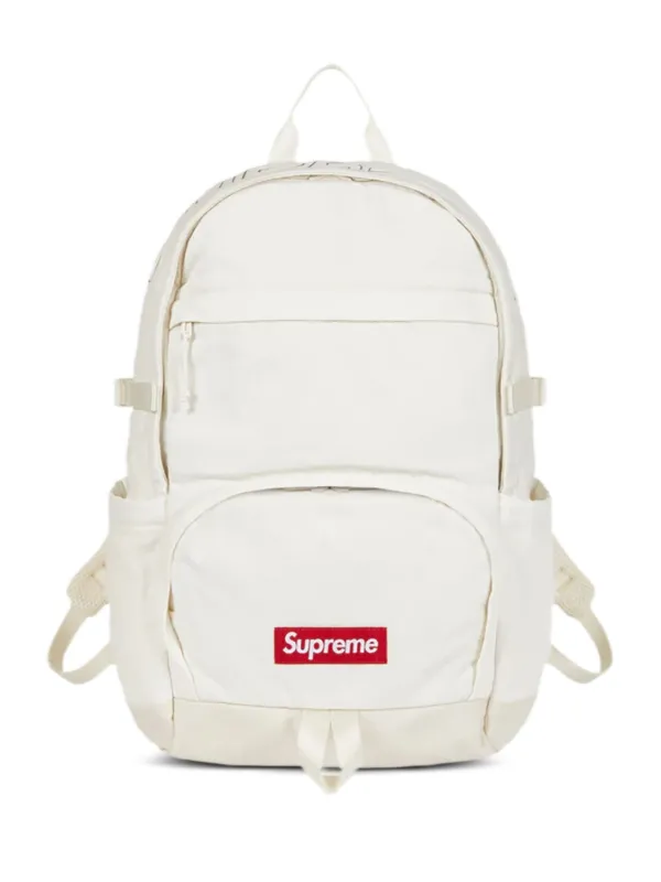 Supreme デニム バックパック | ホワイト | FARFETCH JP