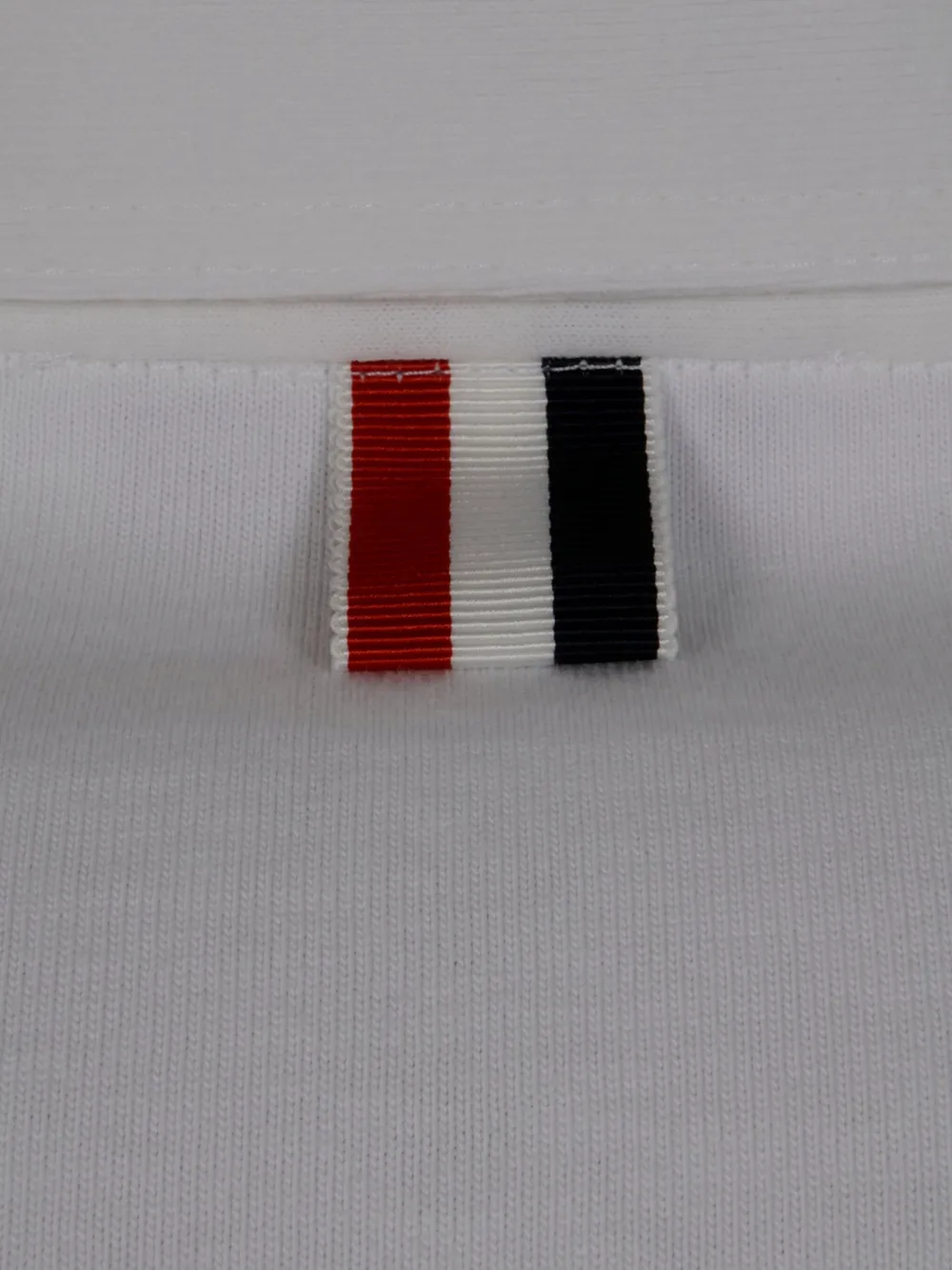 Thom Browne Poloshirt met lange mouwen Wit