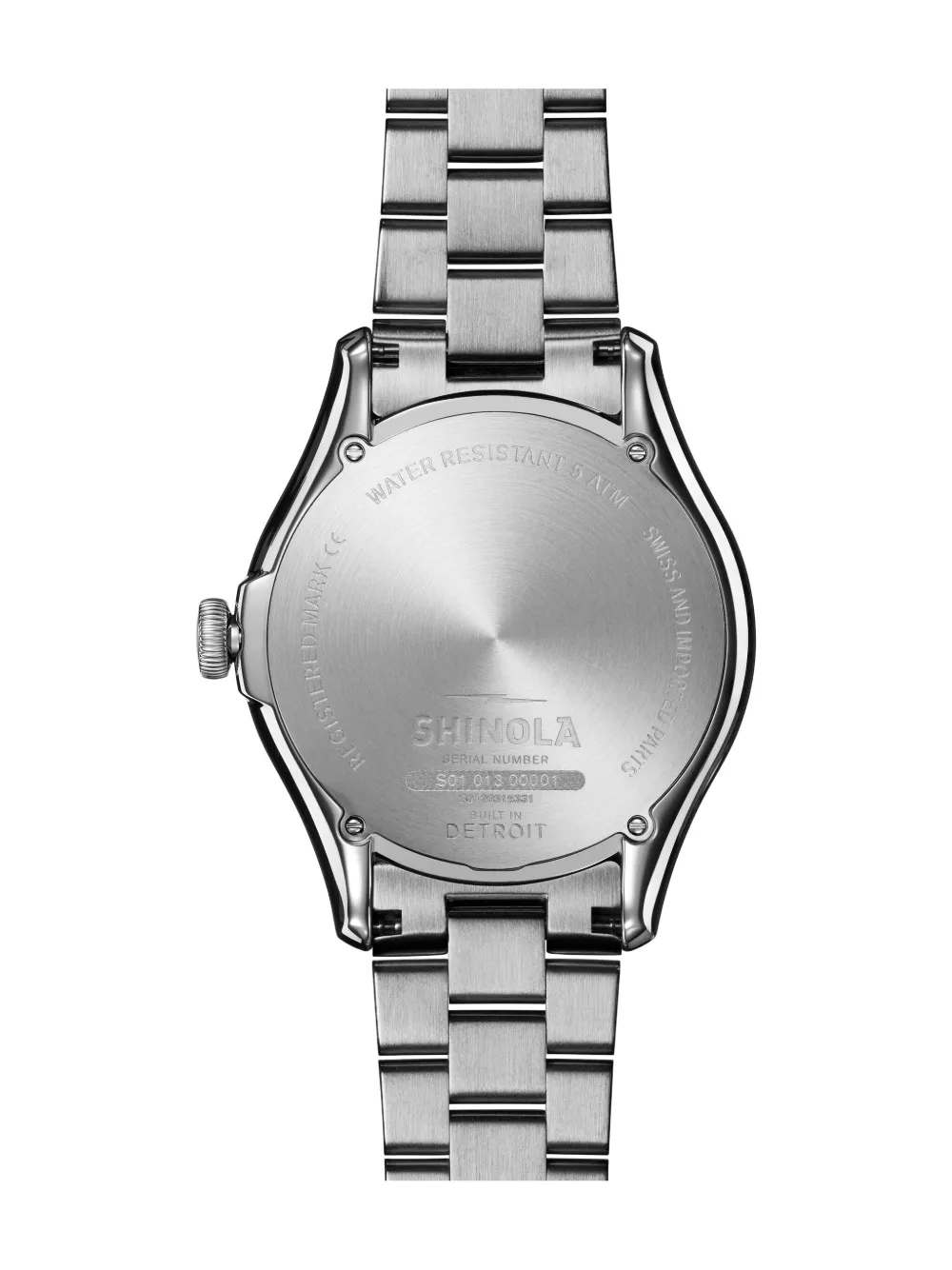Shinola Vinton horloge 38 mm - Rood