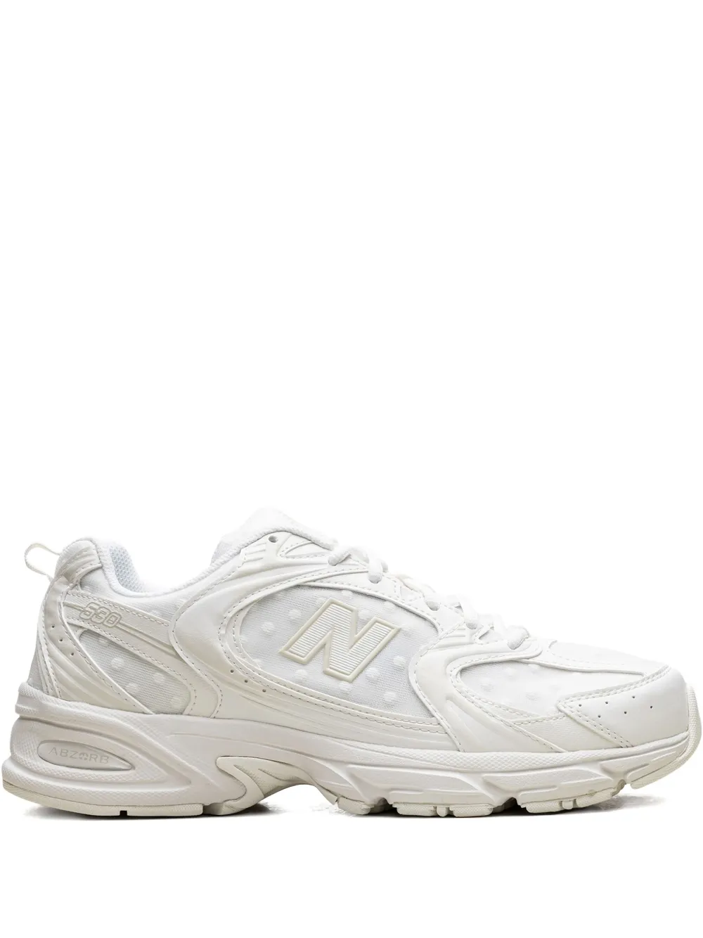New Balance 530 sneakers met stippen Wit