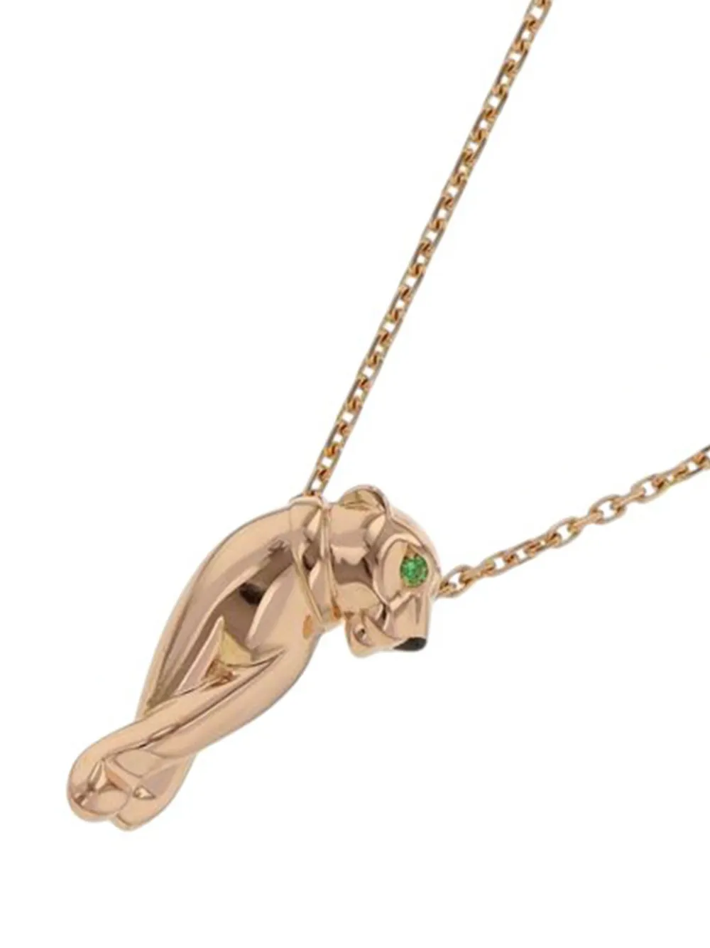 Cartier collar con dije en oro rosa de 18kt con ónix y tsavorita 2015-2025 | Hombre | Image 2