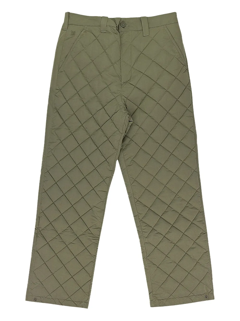 Aimé Leon Dore Stadium quilted "Green" trousers | Green | Image 1