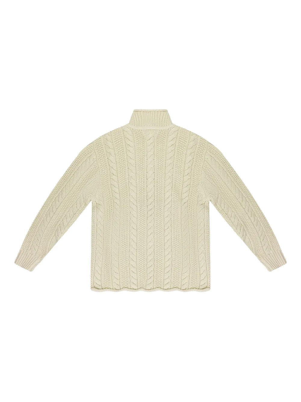 Aimé Leon Dore Stadium Aran "White" jumper | Knitted Sweaters | Image 2