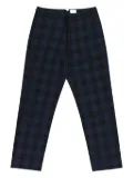 Aimé Leon Dore Stadium plaid ""Navy Blue"" trousers